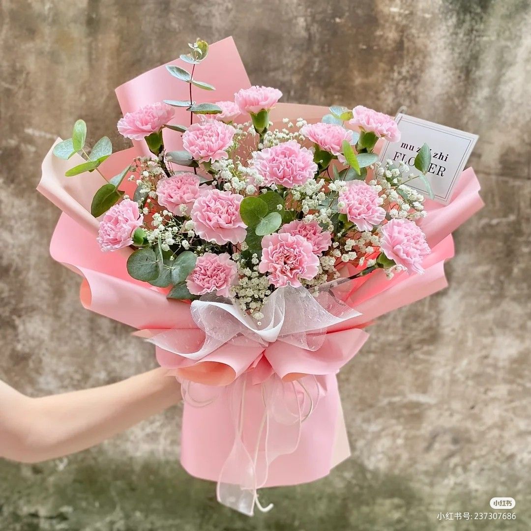 Garden Romance Bouquet - Soft pink roses and peonies arrangement